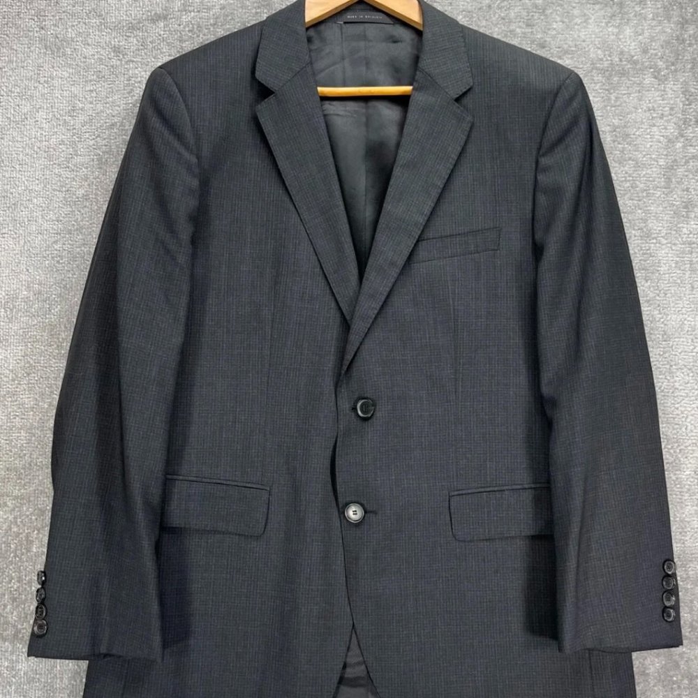 Hugo Boss Blazer Men's Size 42S Suit Jacket Blazer Sport Coat Super 100 Wool